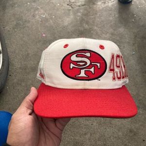 Vintage San Francisco 49ers snapback hat apex one